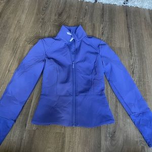Lululemon cropped purple jacket (Sz 2)
